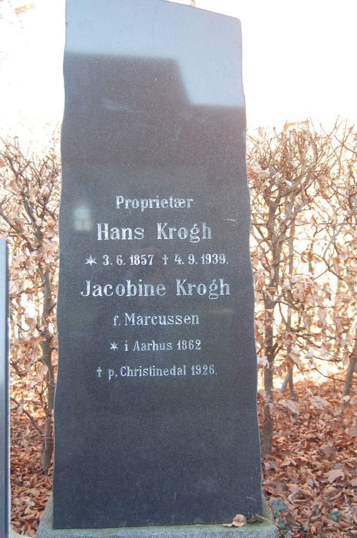 Hans Krogh og Jacobine Krogh