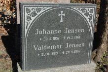 Johanne Jensen og Valdemar Jensen
